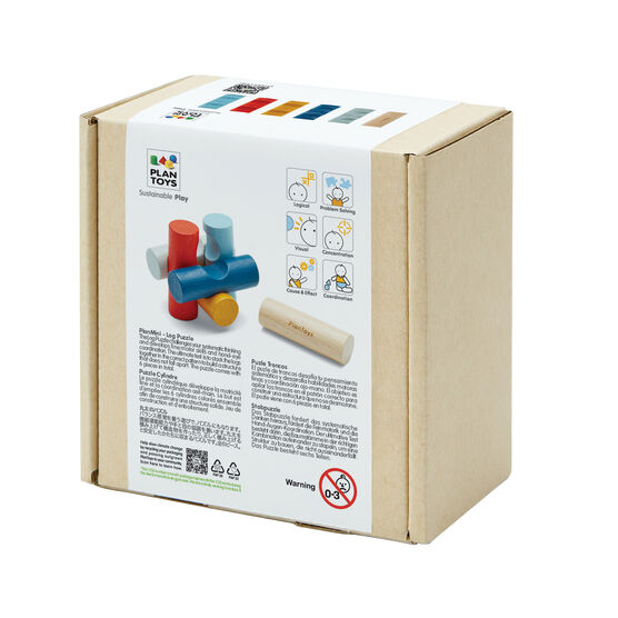 Log puzzle toy